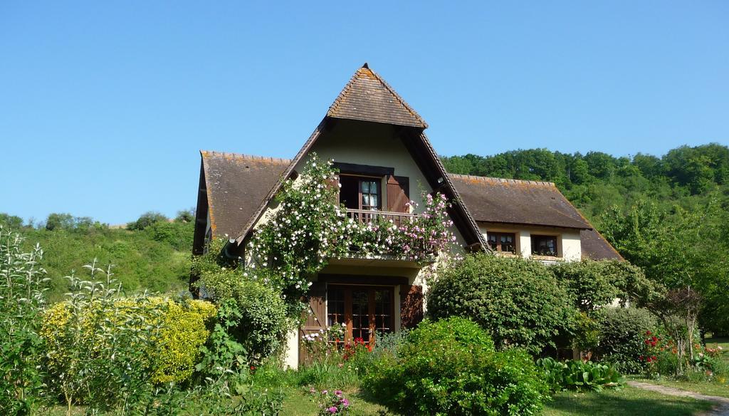 Maison D'Hotes Les Coquelicots Giverny Camera foto