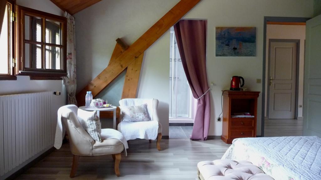 Maison D'Hotes Les Coquelicots Giverny Esterno foto