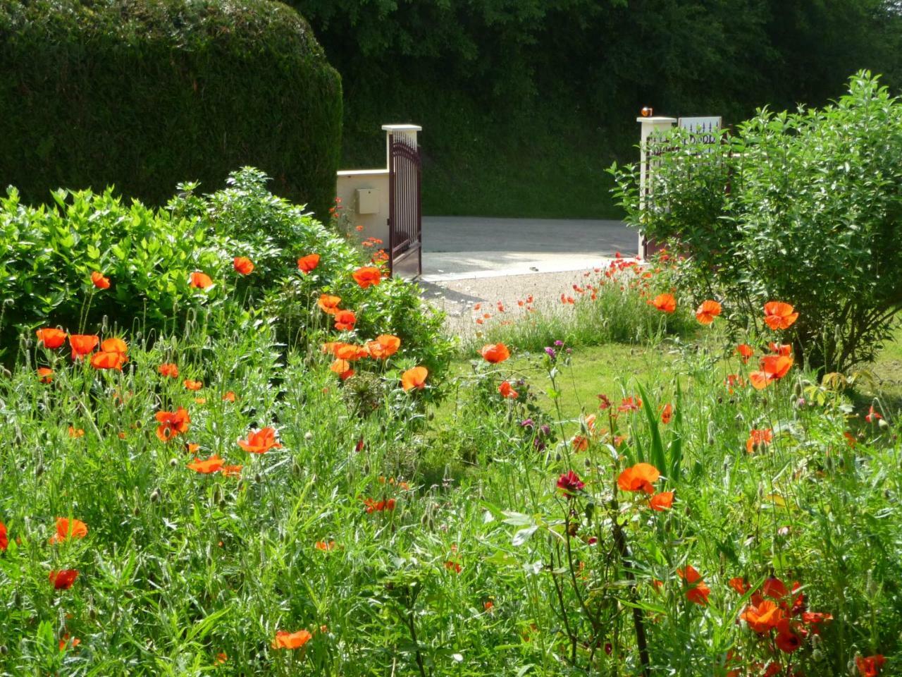 Maison D'Hotes Les Coquelicots Giverny Esterno foto